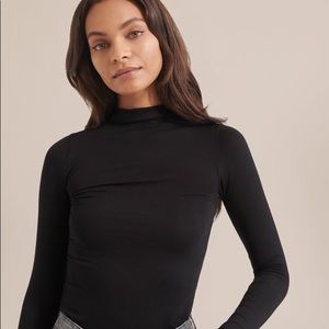 Modern Citizen Lucy Mock Neck Long Sleeve Tee